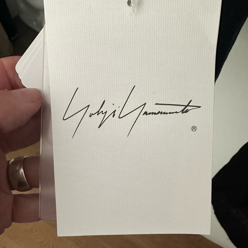 YOHJI YAMAMOTO LINEN CLOTH 6B HAND STITCH DOUBLE JACKET - Picture 7 of 8
